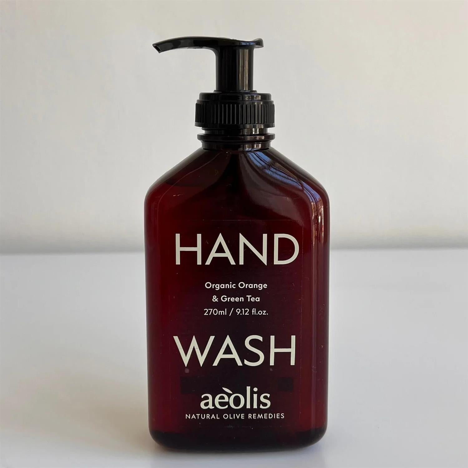 Handwash organic orange & green tea 270 ml
