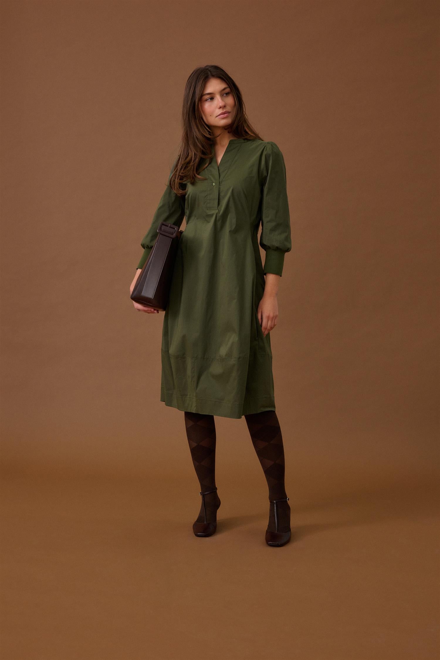 Cuantoinett 3/4 sleeve dress