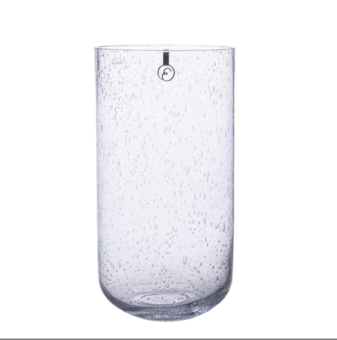 Glassvase boble d13 h25