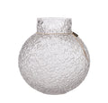 Glassvase mønstret d