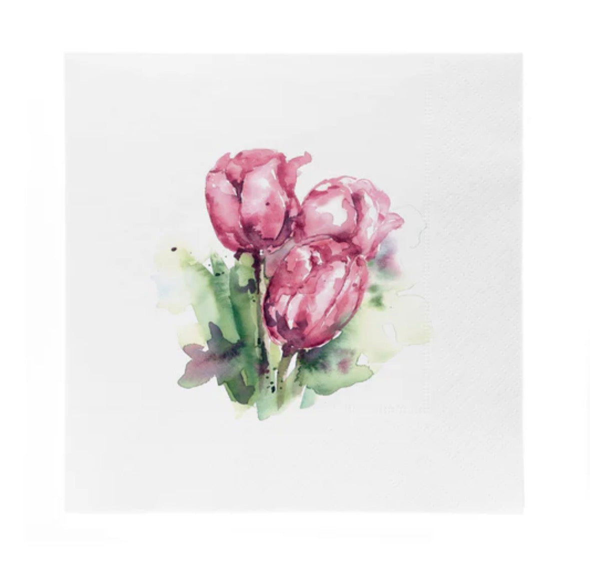 Serviett lunch tulip