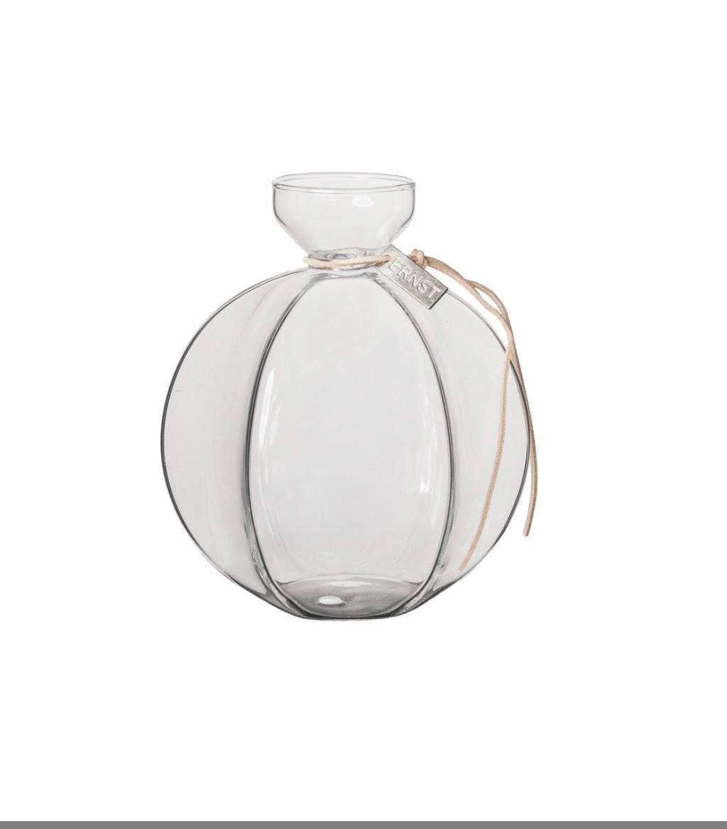 Glassvase d13 h15 cm