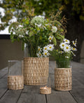 Vase lys korg d18 h30