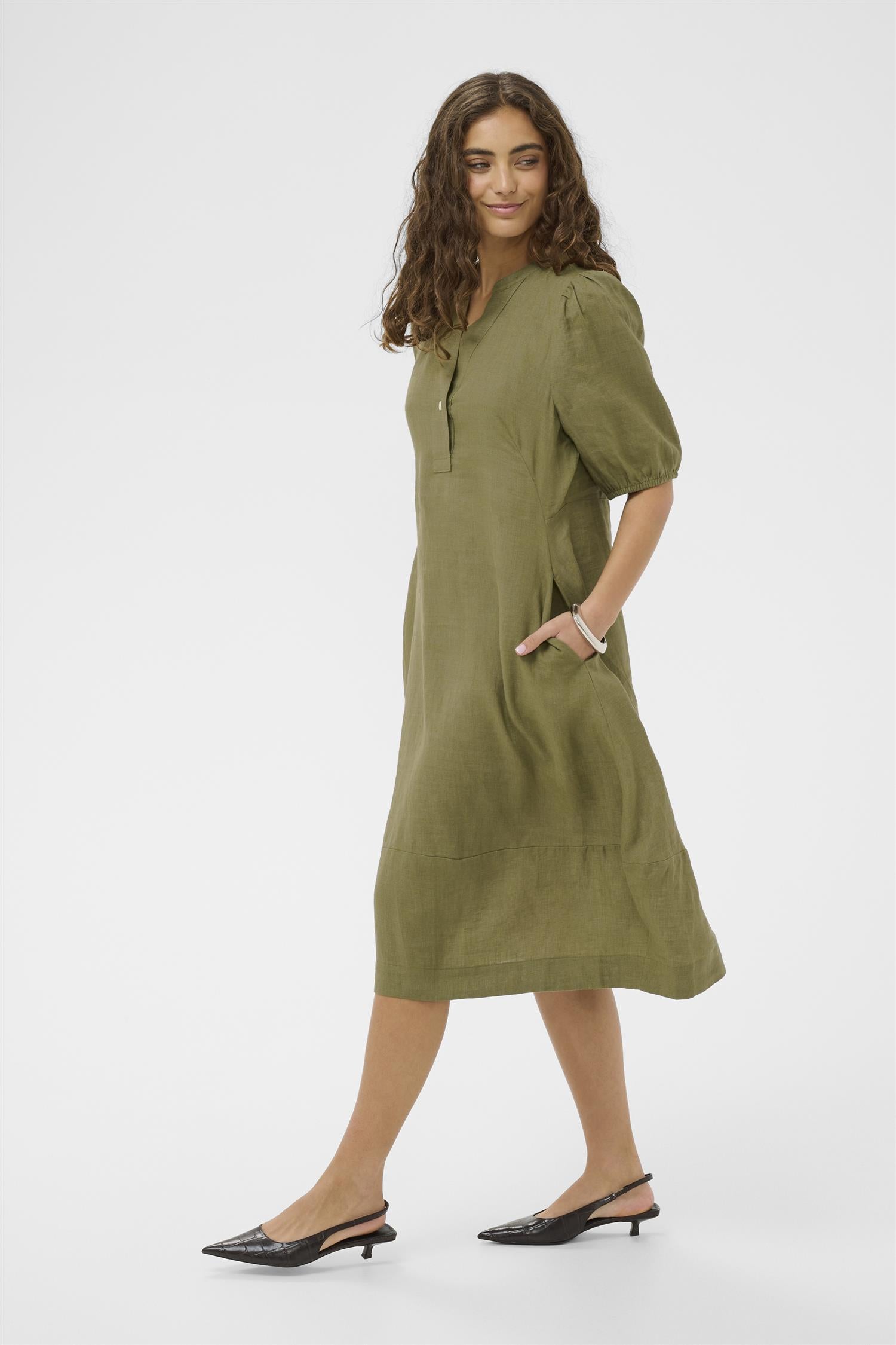 CUaniela Molly SS Placket Dress