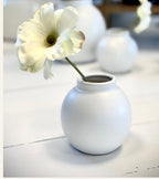Nora Vase hvit small