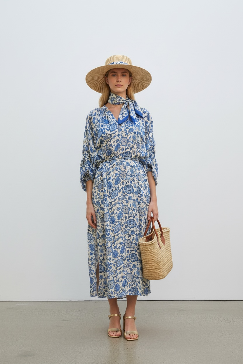 Tamara printed dress