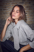 Gemma Tie Stripe Shirt