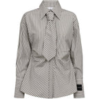 Gemma Tie Stripe Shirt