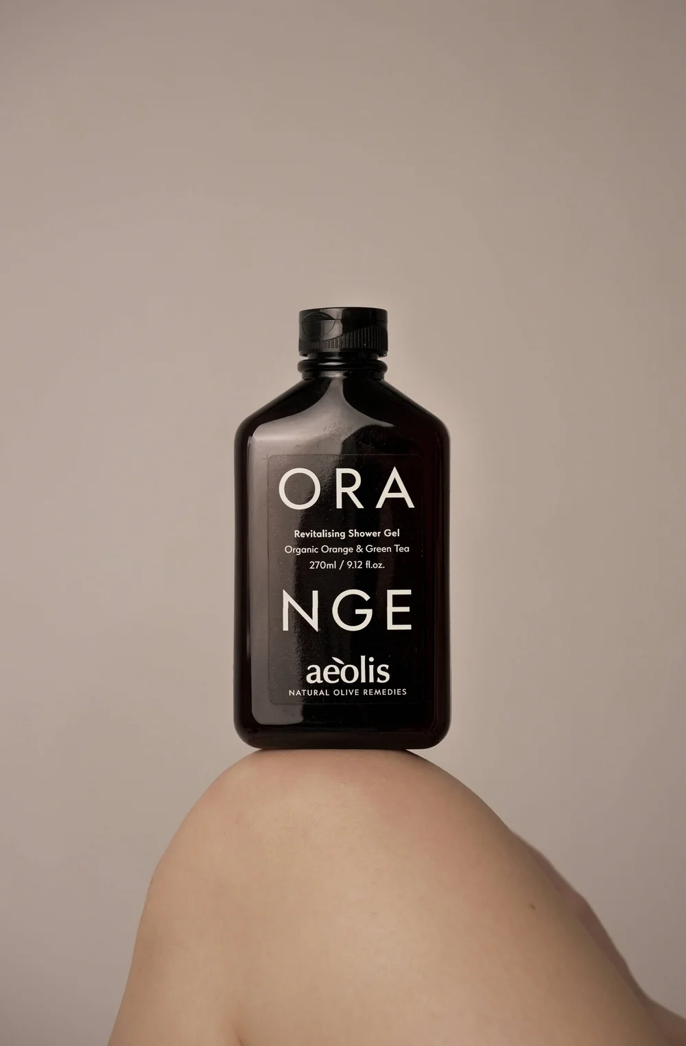 Shower gel organic orange & green tea 270 ml