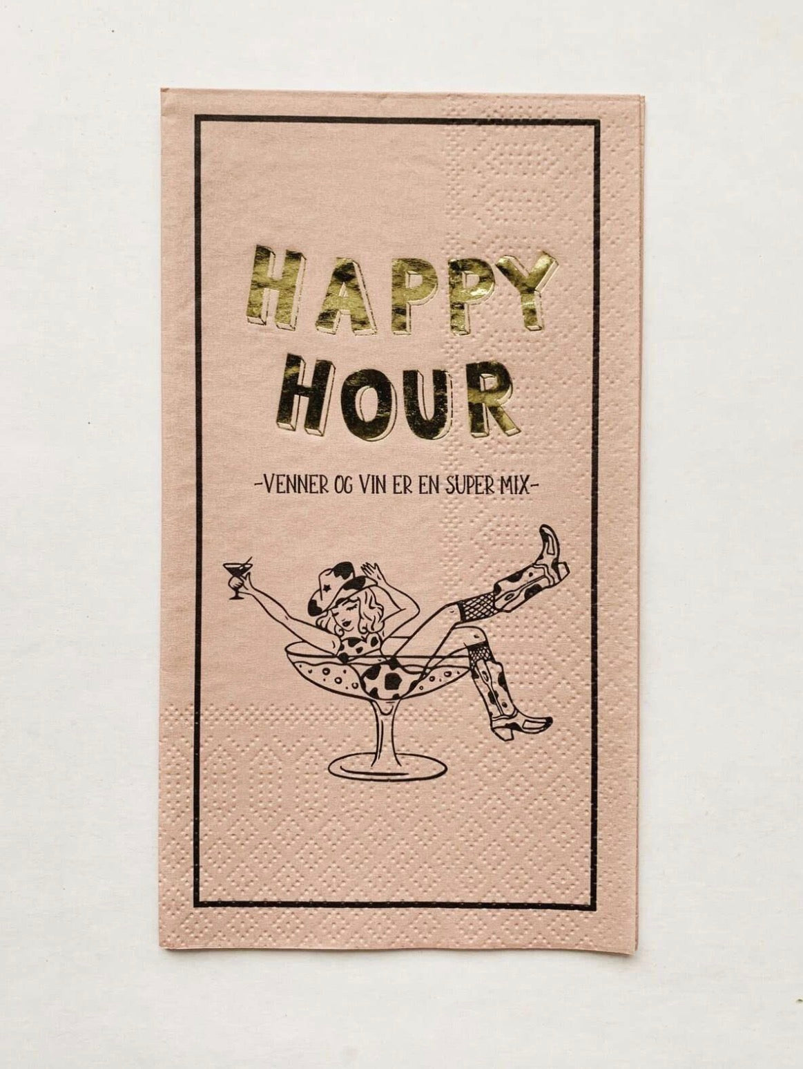 Serviett ‘ happy hour’