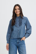 Bykashe frill shirt
