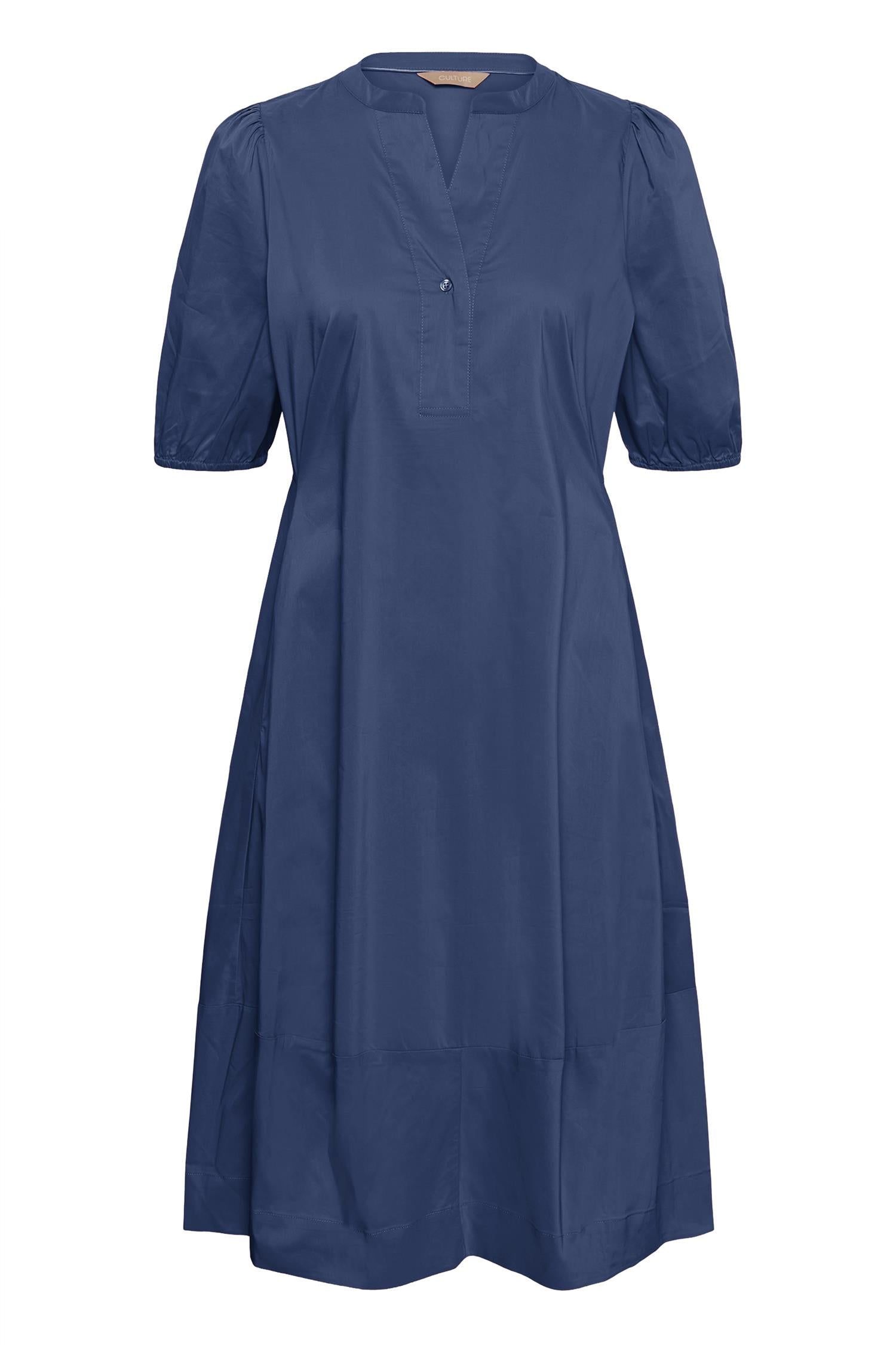 Cuantoinett ss placket dress