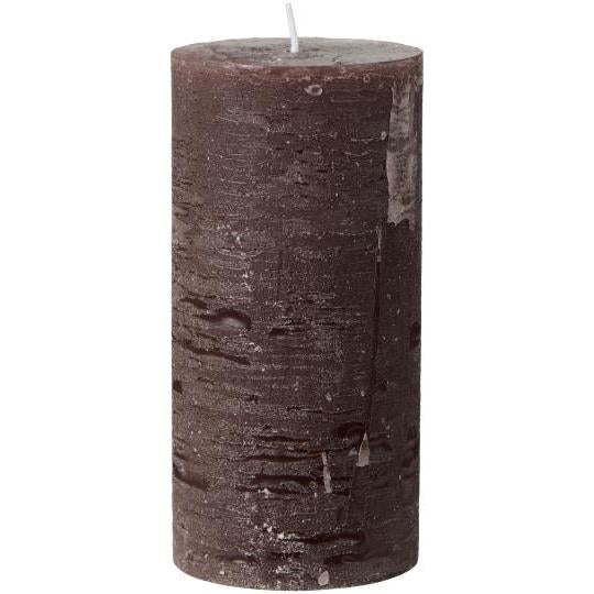 Rustikklys sjokolade h14 ø6,5 cm