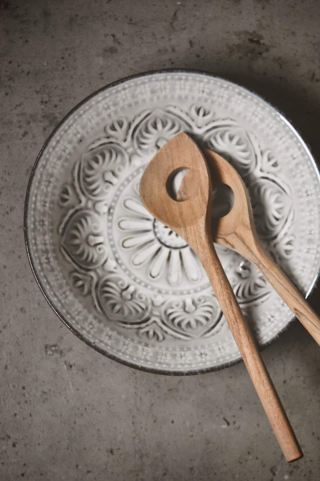 Valborg salat bolle hvit