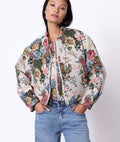 N.Garwin jacket flower jacquard