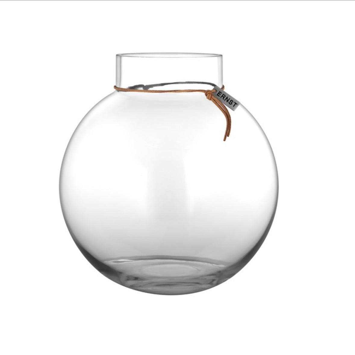 Glassvase rund d21 h22 cm