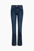 IVY-Tara Flare Jeans Wash Dark Lunel