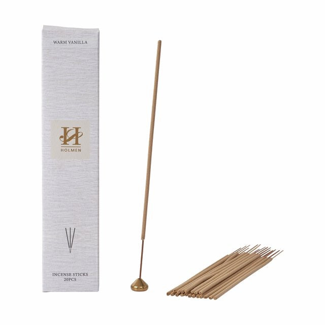 Jade røkelsespinnner 20 stk  Warm vanilla