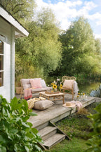 Lounge sofa bambus
