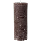Rustikklys sjokolade h18 ø6,8 cm