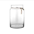 Glassvase rak  d15 h22,5
