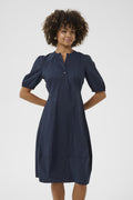 Cuantoinett ss placket dress