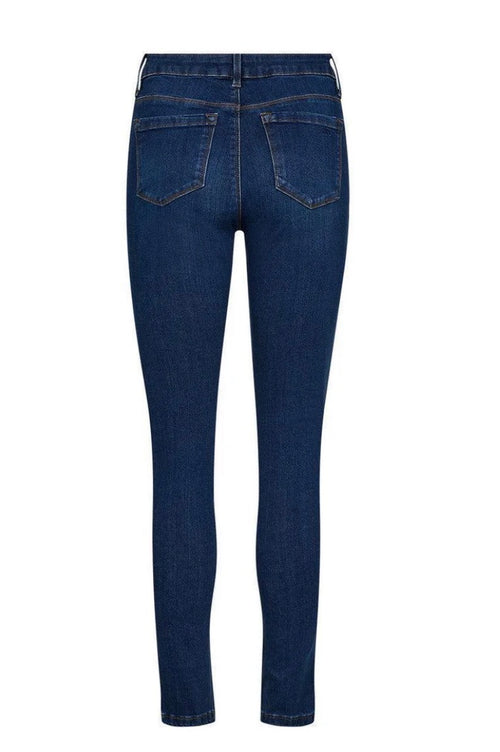 Alexa Cropped Earth Jeans Wash cayenne