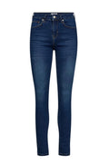 Alexa Cropped Earth Jeans Wash cayenne
