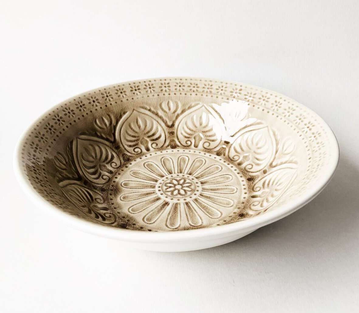 Valborg Salatbolle d26 Sand