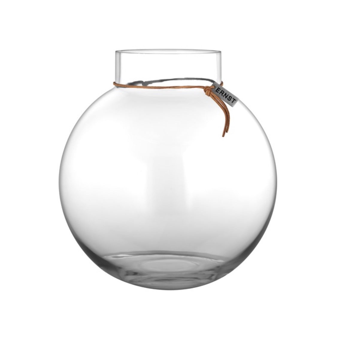 Glassvase blank d24 h25 cm