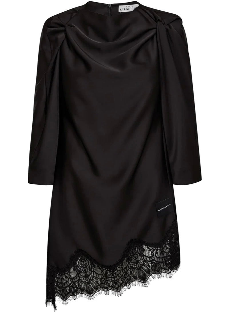 Naomi twist shoulder dress