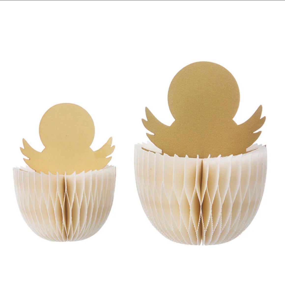 Honeycomb Chickens 7/9cm Honey 2pcs