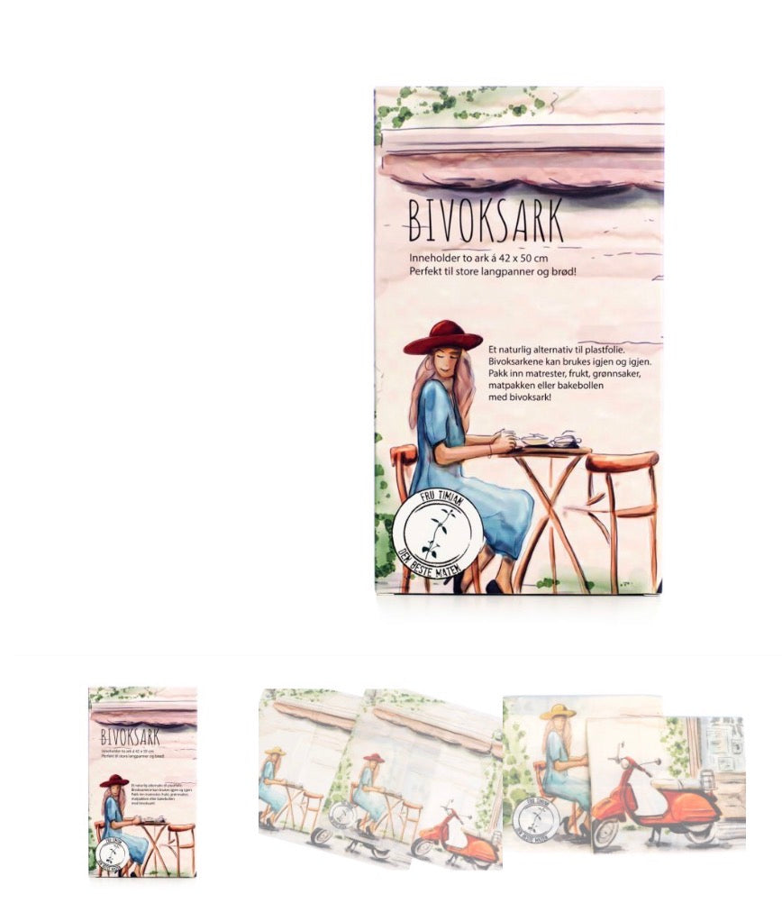 Bivoks ark 2 pk 42*50 cm