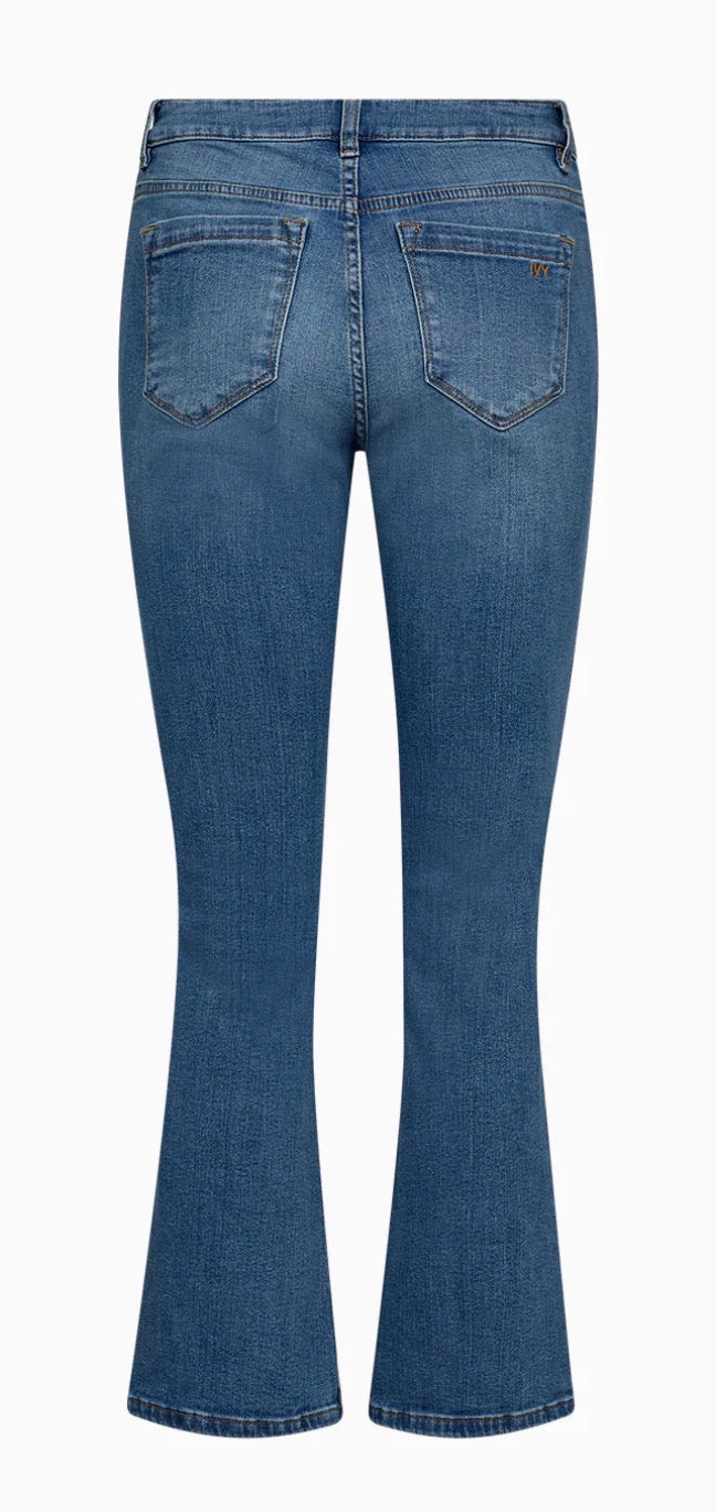 Johanna Kick Flare Jeans Washington Inca
