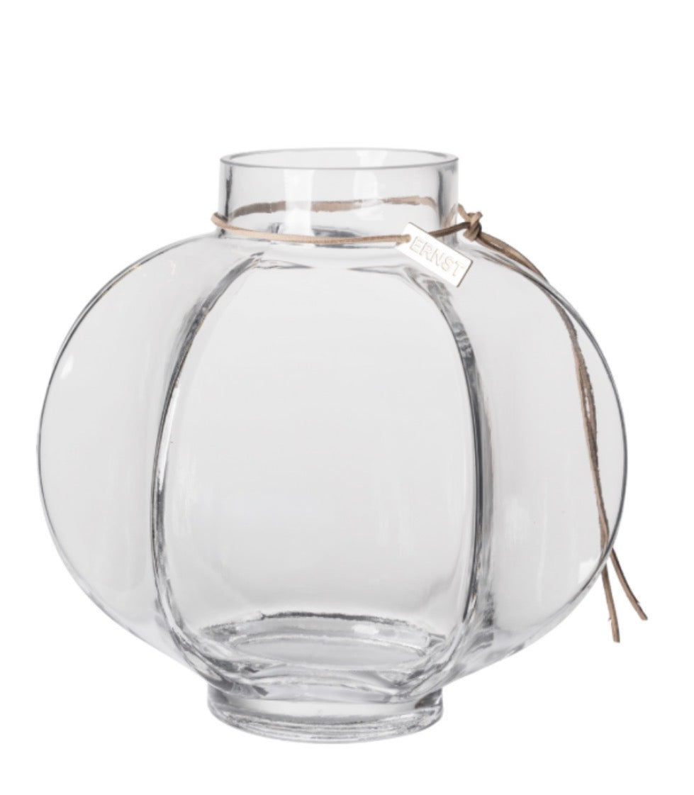 Glassvase d20 h23,5 cm