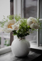 Vase rund d13h14 cm