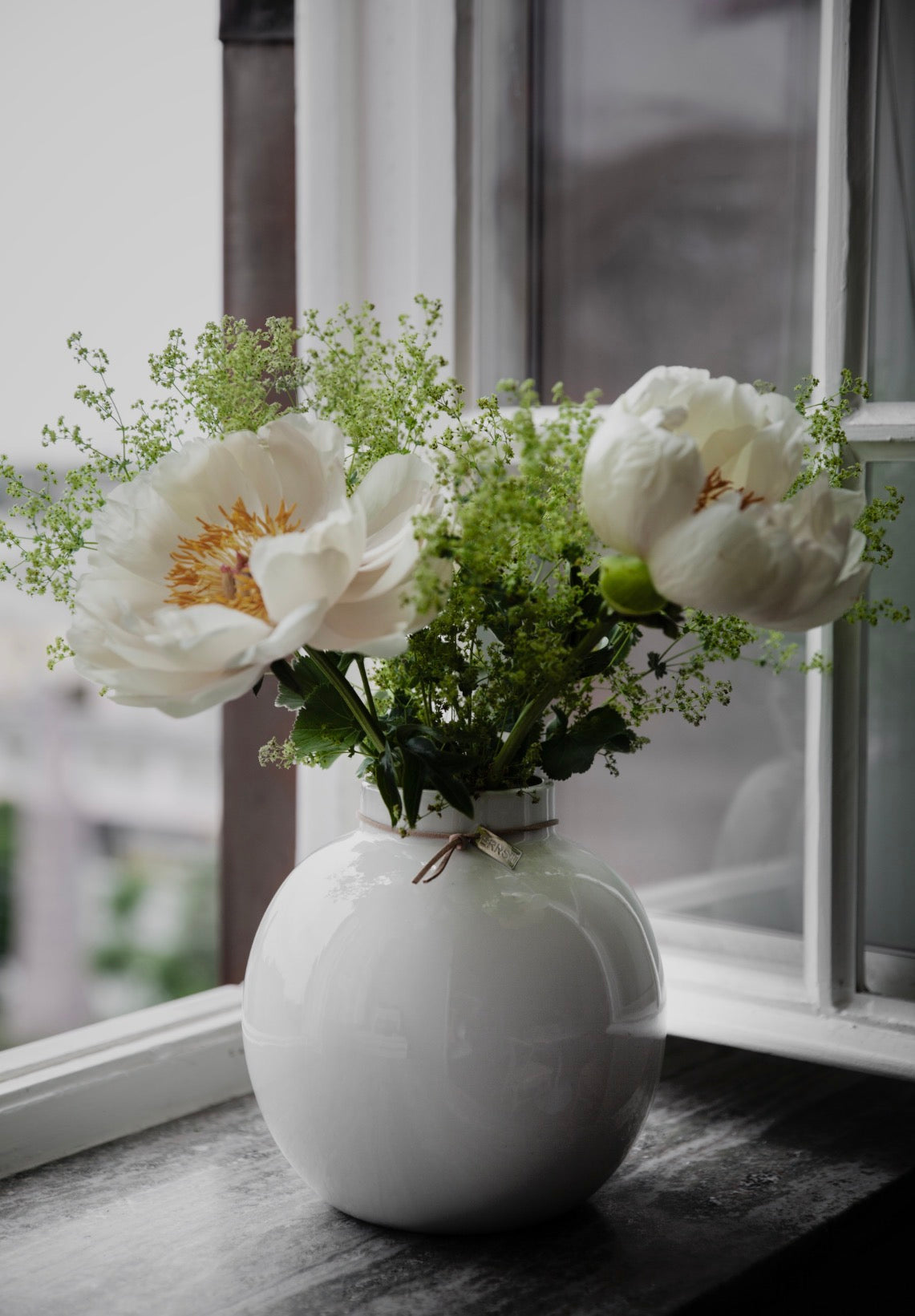 Vase rund d13h14 cm