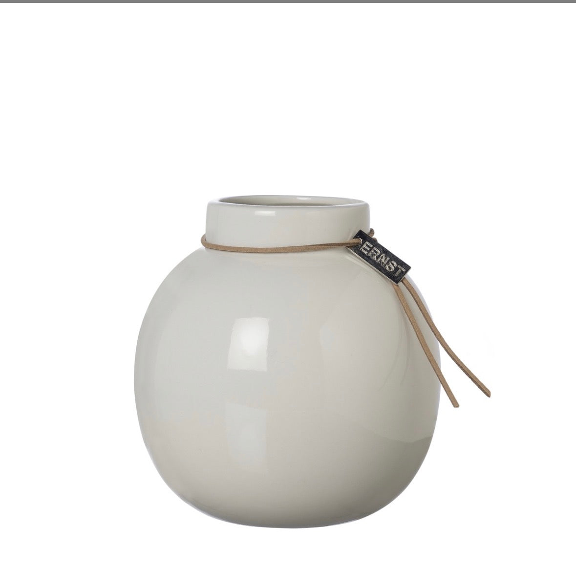 Vase rund d13h14 cm