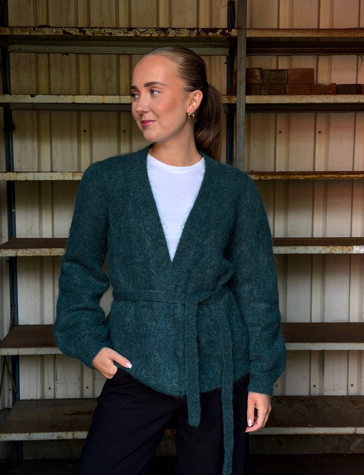 Caroline wrap cardigan
