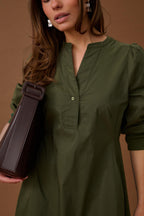 Cuantoinett 3/4 sleeve dress