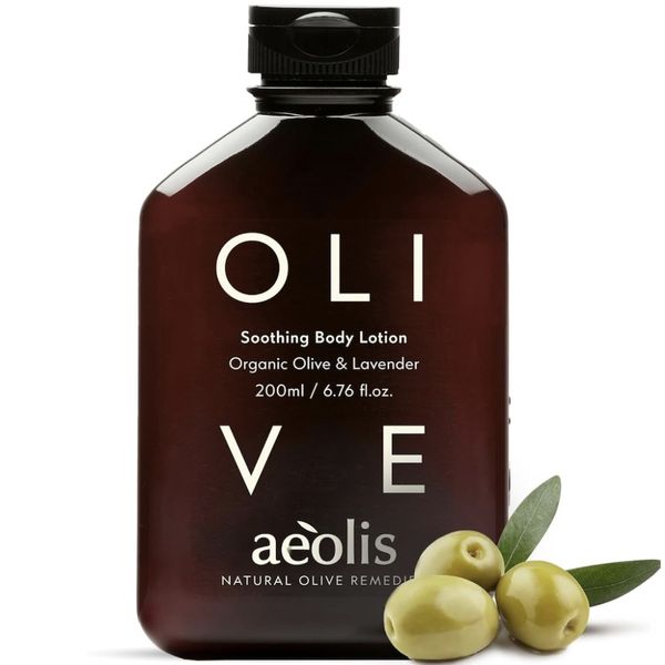 Bodylotion organic olive & lavender 200 ml